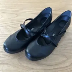 再値下げ！Re:getA リゲッタ クロスベルト 黒 L ウェッジソール24cm