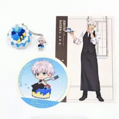 呪術廻戦スイパラ　五条悟　ケーキストラップ　ブロマイド　コースター