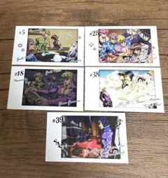 キャラポトレ ジョジョの奇妙な冒険 黄金の風 ブチャラティチーム まとめ売り