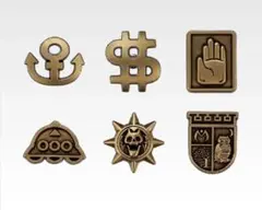 一番くじ ジョジョの奇妙な冒険 H賞 メタルピンズコレクション コンプリート