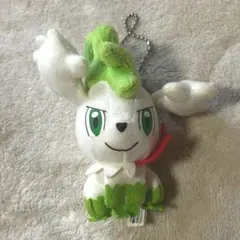 ポケットモンスター　シェイミ スカイフォルム　ボールチェーン付きぬいぐるみ