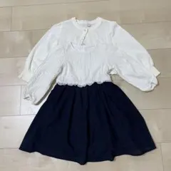 【入園式・卒園式・発表会】ワンピース・カーディガン　100サイズ