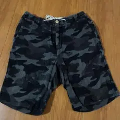 迷彩柄 コットンショートパンツ