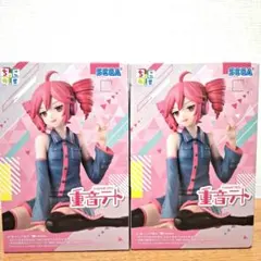 重音テト ちょこのせ プレミアム フィギュア テト　2個セット