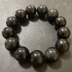 最終値下げ‼️大玉オブシディアン天然石ブレスレット