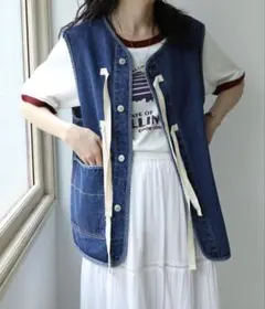 フリークスストア　FREAKS STORE デニムベスト