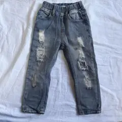 CLASSICAL ELF ダメージデニムパンツ 110cm