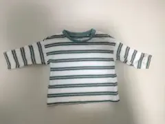 ストライプ長袖Tシャツ サイズ60-70