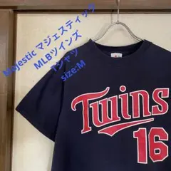 Majestic マジェスティック MLBツインズ Tシャツ M