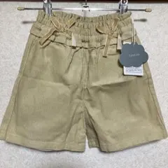 futafuta ベージュ コーデュロイハーフパンツ