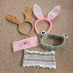 カチューシャ ヘアバンド5点セット