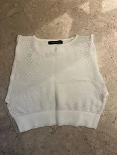 mizuiro ind メッシュ ノースリーブ ホワイトのサムネイル