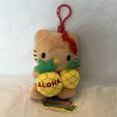 新品！日焼けキティ キーホルダー ハワイ ドールプランテーション限定