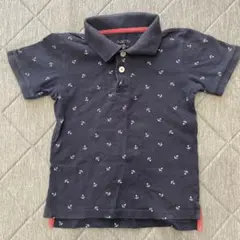 紺色半袖ポロシャツ　男児用　サイズ120