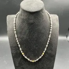 チタン×K18 コンビネックレス