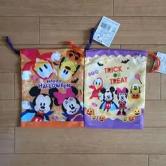 ディズニー ハロウィン ミッキー 巾着 セット