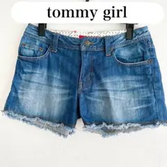 ショートパンツ トミー レディース 短パン デニム トミーガール tommy