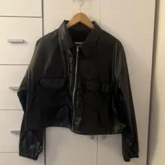 Dazy ブラック クロップドジャケット L