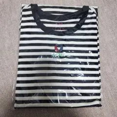 Love Like Popvol.22 ストライプ柄Tシャツ ホワイト/ブラック