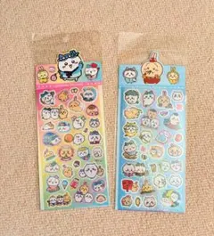 ちぃかわ　キラキラシール　2種セット