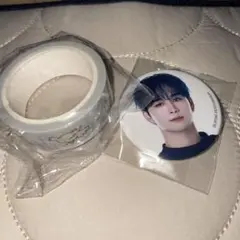 INI 後藤威尊　カプセルトイ　缶バッジ　マスキングテープ