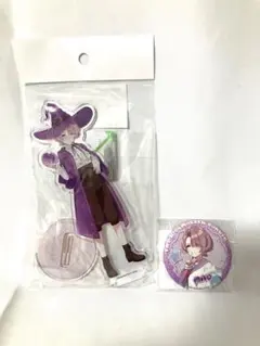 学園アイドルマスター 有村麻央 アクリルスタンド 缶バッジ セット