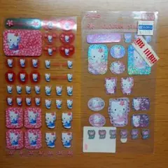 【難有り/90年代】ハローキティ　天使　エンジェル　シール　セット