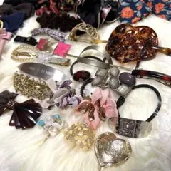 ヘアアクセサリー　おまとめ　40点以上✨