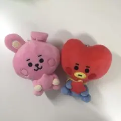 【2点セット】bt21 釜山限定　ぬい　マスコット　TATA COOKY 2点セット】bt21 釜山限定 ぬい マスコット TATA COOKY - メルカリ