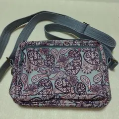 NaRaYa　ペイズリー柄ショルダーバッグ