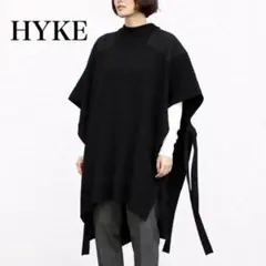 HYKE ロンT ブラック 美品 CORDURA Tシャツ 匿名発送 ハイク HYKE（ハイク）の「＜HYKE（ハイク）＞CORDURA ロングスリーブ Tシャツ