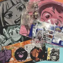 麗日お茶子　トガヒミコ他セット　僕のヒーローアカデミア　一番くじ　ガチャガチャ