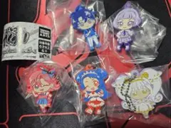 ひみつのアイプリ　ラバーマスコット 4 　全種コンプリートセット