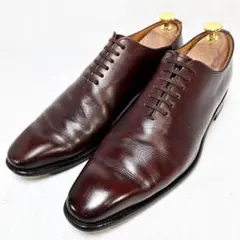REGAL リーガル 25.5 ホールカット プレーントゥ 茶 410R