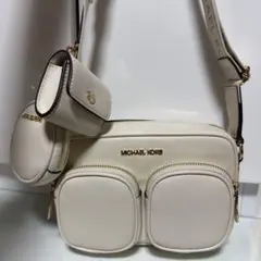 MICHAEL KORS アイボリー ショルダーバッグ
