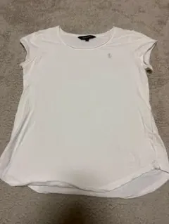 ラルフローレン ガールズ Tシャツ 150 ホワイト 白 ポニー刺繍 ロゴのサムネイル