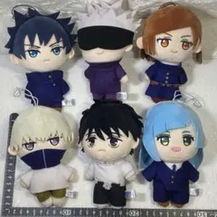 〈フクヤ〉呪術廻戦 マスコットぬいぐるみ 1〜6 シリーズまとめ売り　6体セット