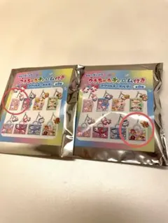 うるちゅるチャーム付きアクリルキーホルダー 2個セット