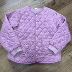 la poche biscuit キルティングジャケット ピンク