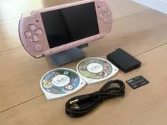 極美品 動作確認品 PSP 3000 ブロッサムピンク すぐ遊べるセット