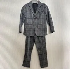 グレーチェック　フォーマルスーツ