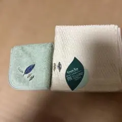 Green Tea 綿100% お茶染めタオルセット