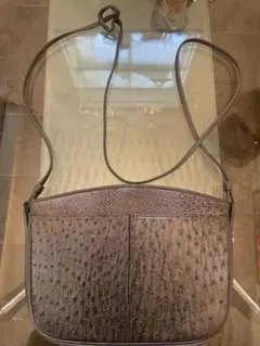 オーストリッチ　ショルダーバッグ