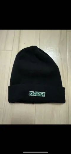 XLARGE 黒 ニット帽