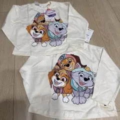 ZARA ザラキッズ　パウパトロール　ロンT お揃い　92 104