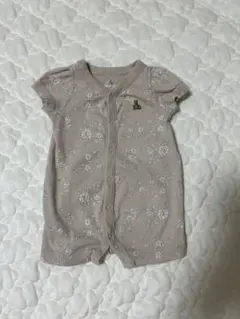 【極美品】Baby Gap 前開きロンパース クマさん 60サイズ