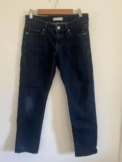 ダークブルー ストレートデニム　UNIQLO S 23インチ