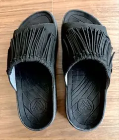 MALIBU SANDALS サンダーバードサッチスライドブラック7 スエード調のサムネイル
