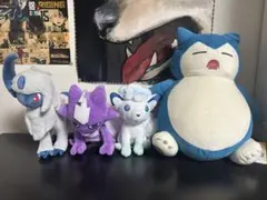 アブソル エレズン アローラロコン 잠만보 봉제인형