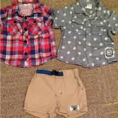 1歳 〜 2歳 男の子コーデセット★ 夏服